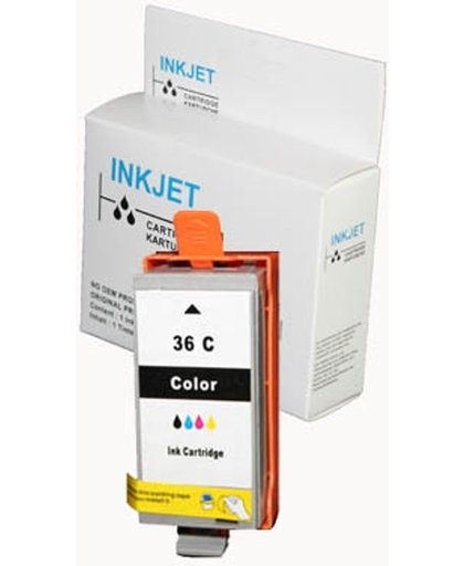 Toners-kopen.nl Canon CLI-36 CLI 36 alternatief - compatible inkt cartridge voor Canon CLI 36 kleur wit Label