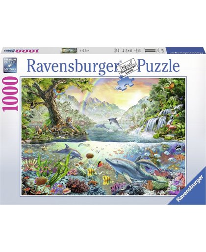 Ravensburger puzzel In het paradijs - Legpuzzel - 1000 stukjes