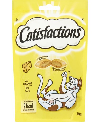 Catisfactions - Kaas - Kattensnack - 60 g