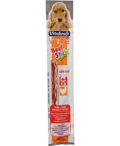 Vitakraft BeefStick Low Fat - Hond - Snack - 10 x 12 gr