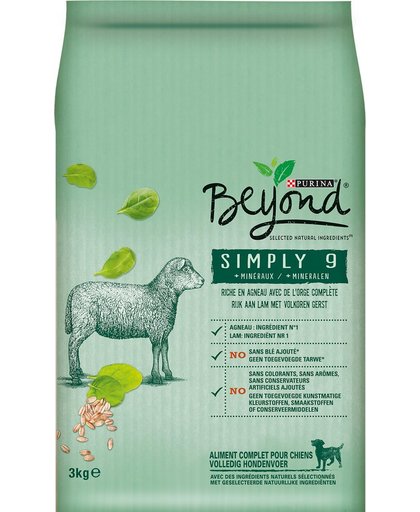 Beyond Simply 9 - Lam - Hondenvoer - 3 kg