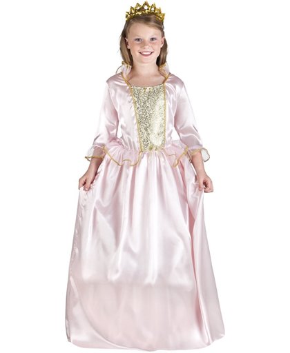 4 stuks: Prinses Rosaline Tienerkostuum - 10-12 jaar