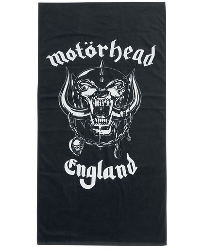Motörhead Logo Badhanddoek zwart