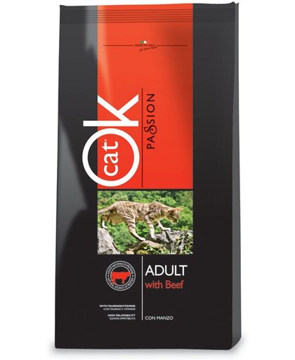 OK Passion Adult Rund - Kat - Droogvoer - 12,5 kg