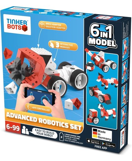 Tinkerbots Robotics Advanced Set - Robot Bouwset - Programmeerbaar