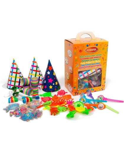 Veelkleurig feestpakket 6 kinderen  - Feestdecoratievoorwerp - One size