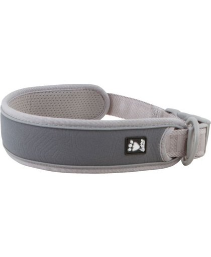 Hurtta halsband voor hond  adventure grijs / donkergrijs 45-55 cm
