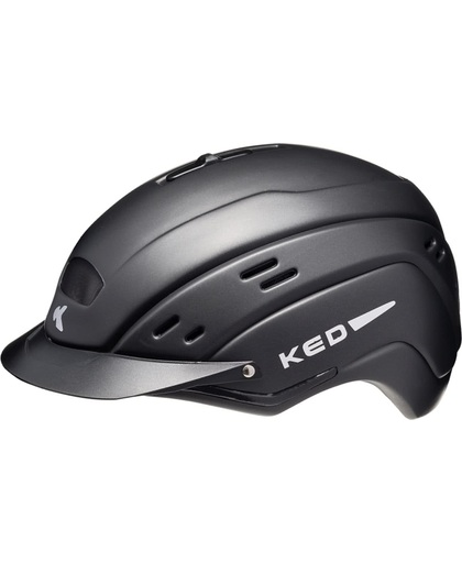 KED Cocon II L black matt helm met hoofdomtrek: 58-62 cm