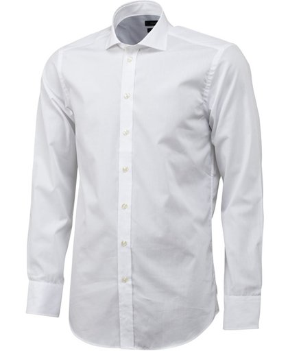 Tricorp Heren overhemd Oxford slim-fit - Corporate - 705007 - Wit - maat 46/5
