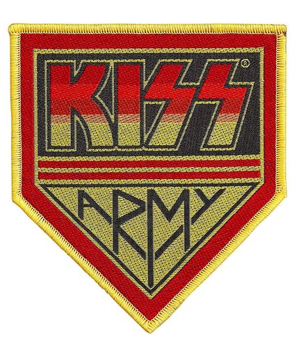 Kiss Army Embleem meerkleurig