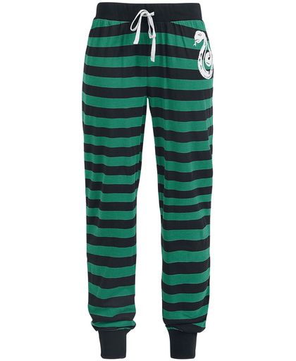 Harry Potter Slytherin Stripes Pyjamabroek groen-zwart