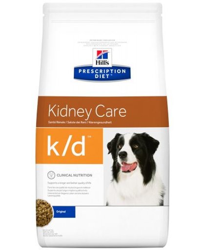 Hill'S Prescription Diet Canine K/D Nier Hondenvoeding - 12 kg