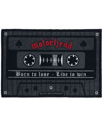 Motörhead Born To Lose - Live To Win Deurmat meerkleurig