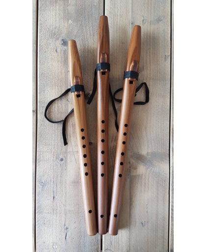 Stellar Flutes Basic Native American Fluit (A, G, F#) - Cederhout A