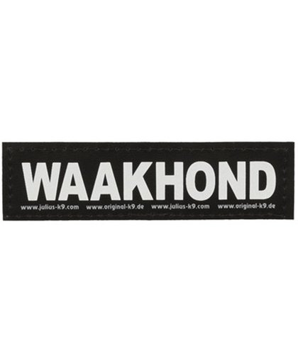 K9 label: waakhond!