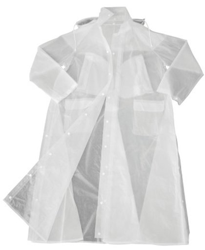 Kerbl Bovenkleding Regenjas voor kinderen - Transparant - M (kindermaat)