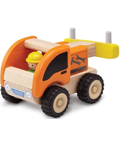 Houten speelgoedvoertuig Takelwagen