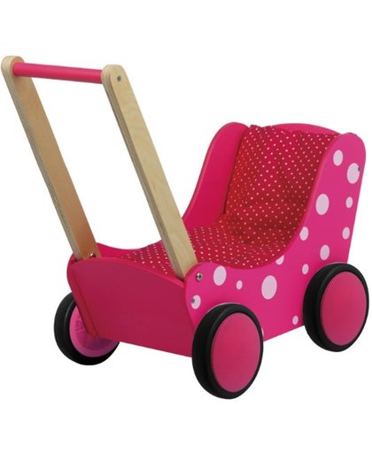 Poppenwagen roze Simply for Kids 60x32x55 cm  (01170)