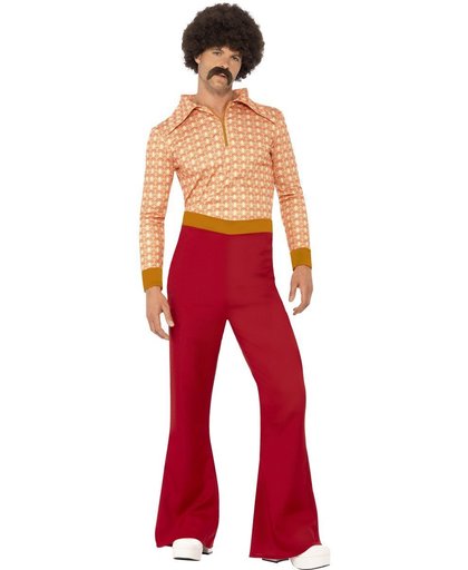 Chique jaren 70 discokostuum voor mannen  - Verkleedkleding - Medium