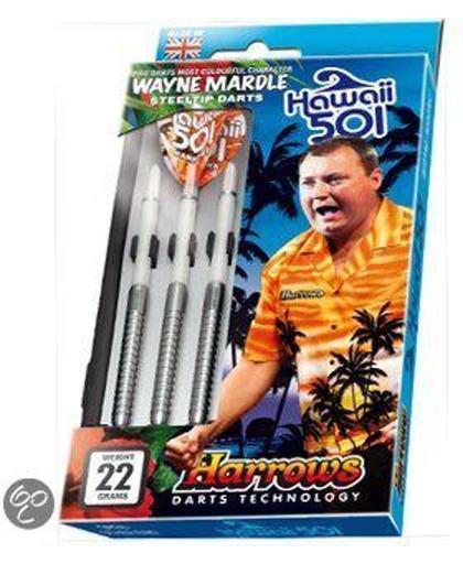 Harrows darts Wayne mardle hawai 501 90% tungsten steeltip 26 gram