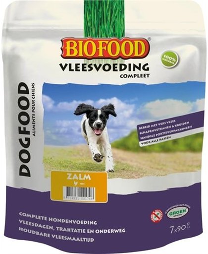 Biofood Vleesvoeding Zalm - 630GR