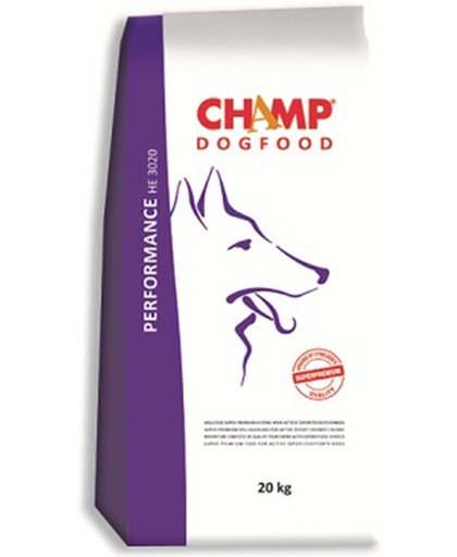 Champ Dogfood Super Premium Performance - Hond - Droogvoer - 20 kg