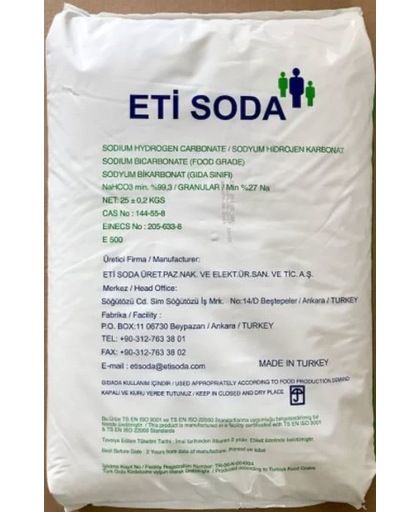 Natriumbicarbonaat 25kg [E500] [feed]