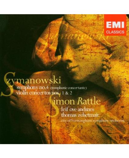 Szymanowski: Symphony No. 4; Violin Concertos 1 & 2