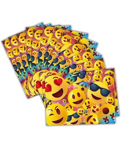 Partycards Verjaardagskaarten - Kinderkaarten - Uitnodigingen - kinderfeestje - partijtje - kaarten - Emoji design - DisQounts