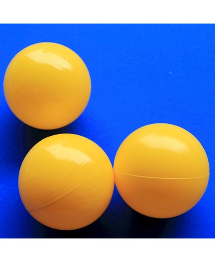 Ballenbakballen 70mm Geel - 1000 stuks