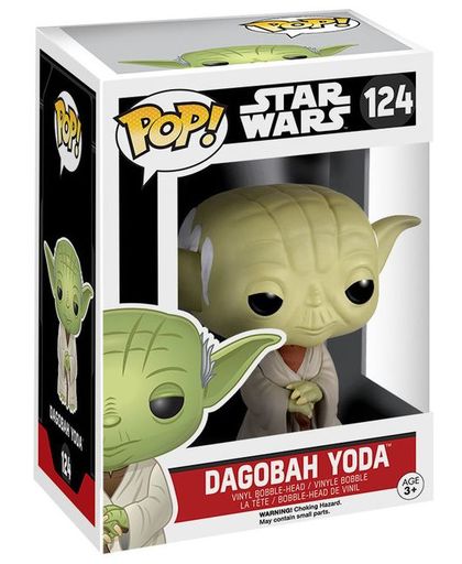 Star Wars Dagobah Yoda Vinyl Bobble-Head 124 Verzamelfiguur standaard