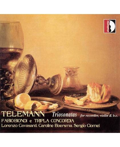 Telemann: Triosonates For Recorder, Violin & B.C.