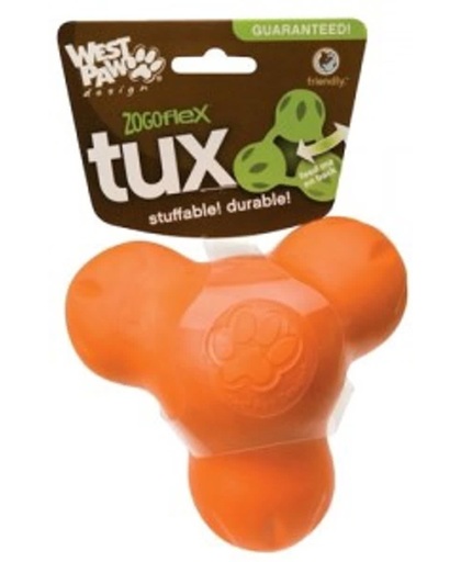 Zogoflex Tux - Hondenspeelgoed - L - Tangerine Oranje