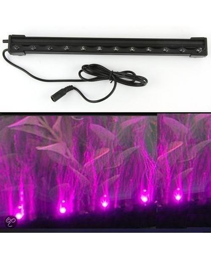 Aquarium LED licht met luchtgordijn PAARS 47cm