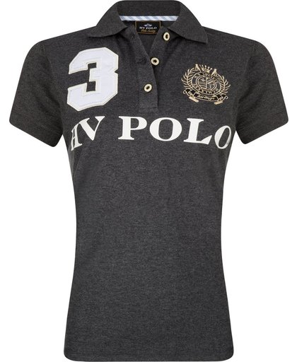 HV Polo Favouritas Eques KM - Polo Shirt - Grey Melange - XL