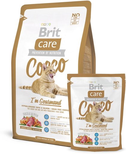 Brit Care Cat Cocco "I'm gourmand" 7 kg