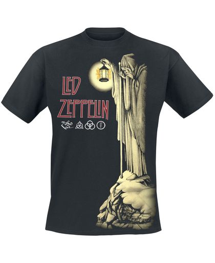 Led Zeppelin Hermit T-shirt zwart