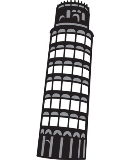 Marianne D Craftable Toren van Pisa CR1222.