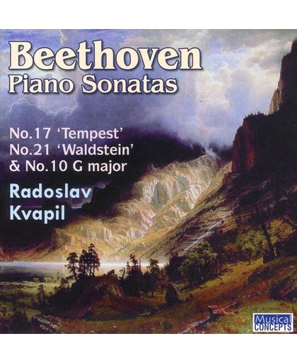 Beethoven: Piano Sonatas No. 17 'Tempest', No. 21 'Waldstein' & No. 10 G major