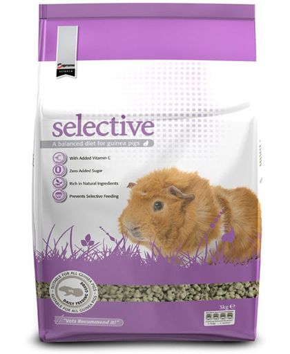 Supreme science selective guinea pig 3 kg