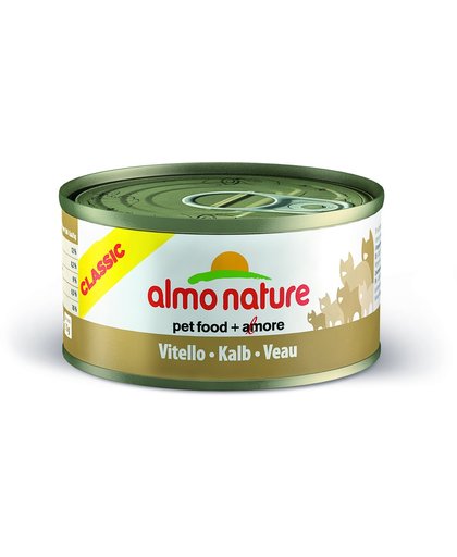 Almo Nature Legend - Kalfsvlees - Kattenvoer - 24 x 70 g
