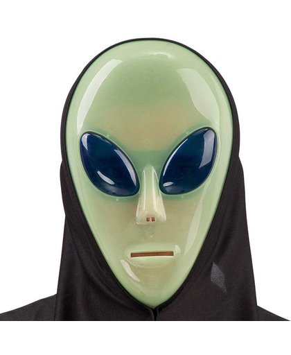 Alien masker (hard PVC) - Halloween masker