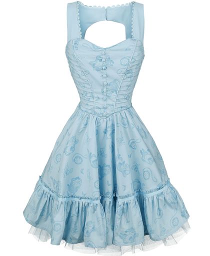Alice in Wonderland Through The Looking Glass - Alice Classic Dress Jurk blauw