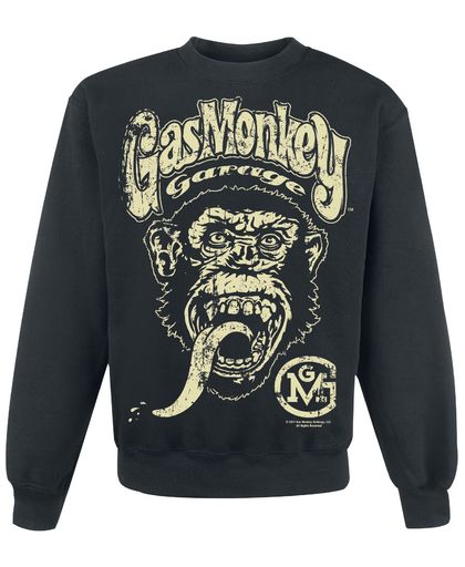 Gas Monkey Garage Big Brand Logo Trui zwart