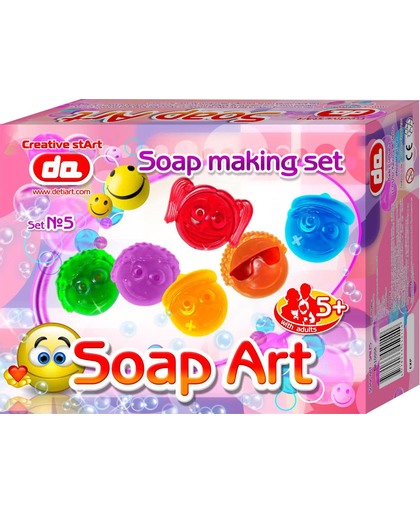 Deti Art Soap Art - Startersset zeepmaken - Smileys