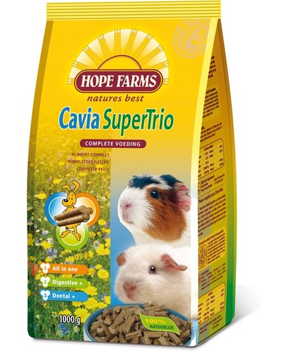 Hope Farms Cavia Supertrio - Caviavoeding - 1 kg