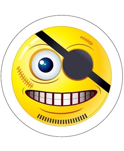 Piraten Smiley sticker type 8