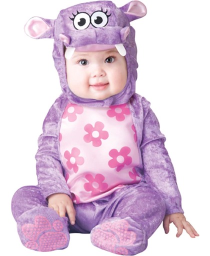 Premium nijlpaard kostuum voor baby's - Verkleedkleding - Maat 86