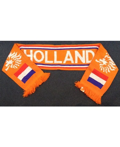 wollen sjaal - holland - supporter