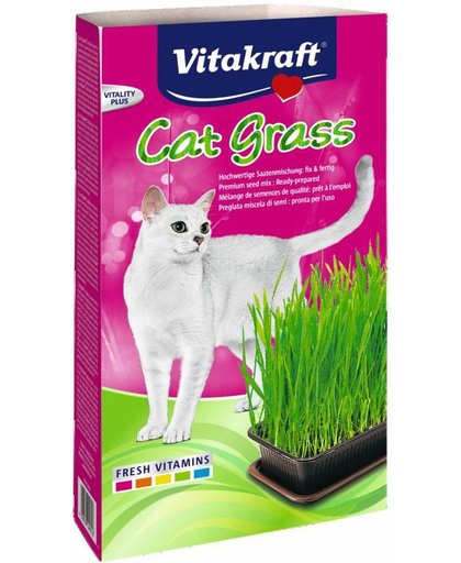 VITAKRAFT Spijsverteringsmiddel Vitakraft cat-gras - 3 ST à 120 GRAM